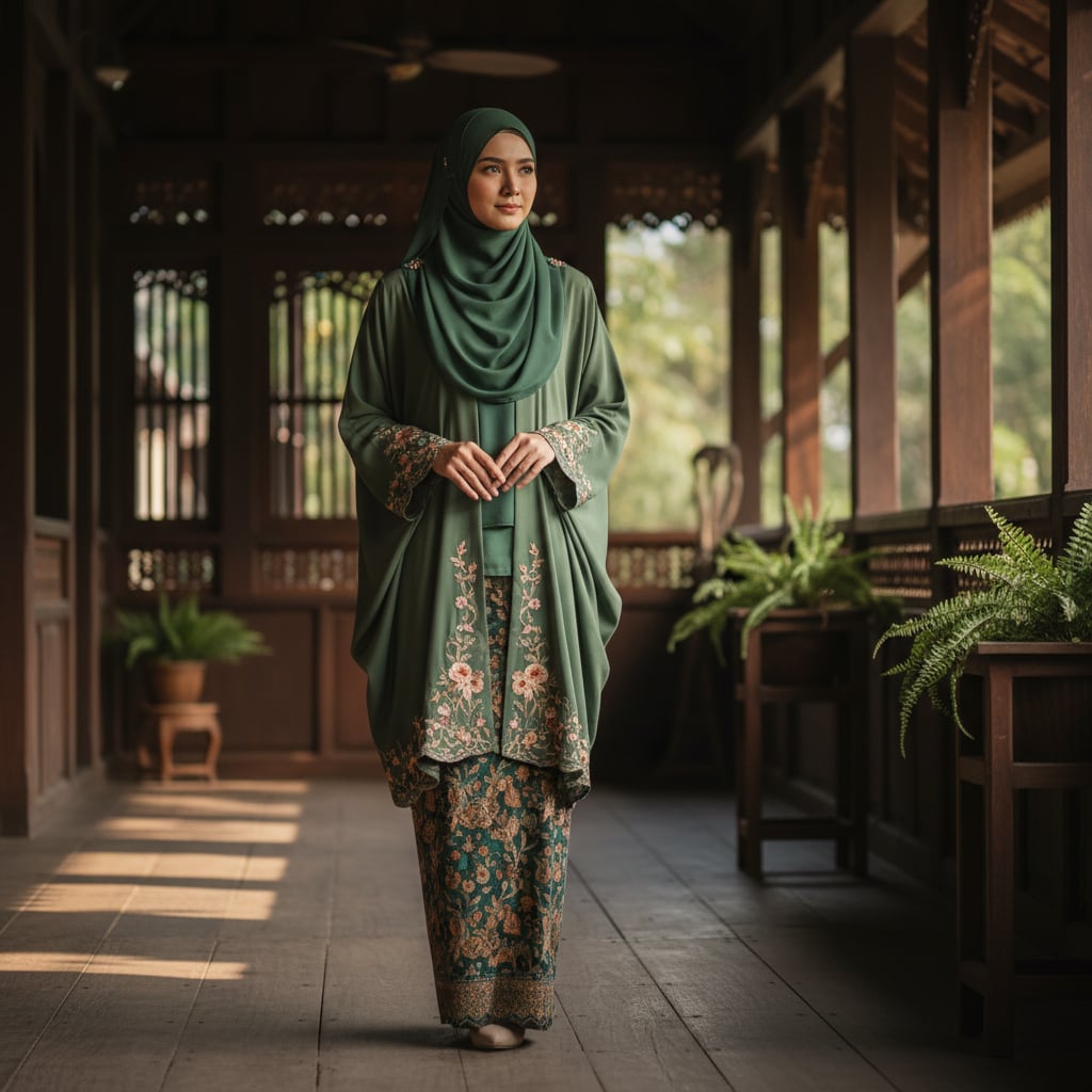 Gambar utama citer: Baju Kebaya Labuh Kelantan: Anggunnya Sepanjang Zaman