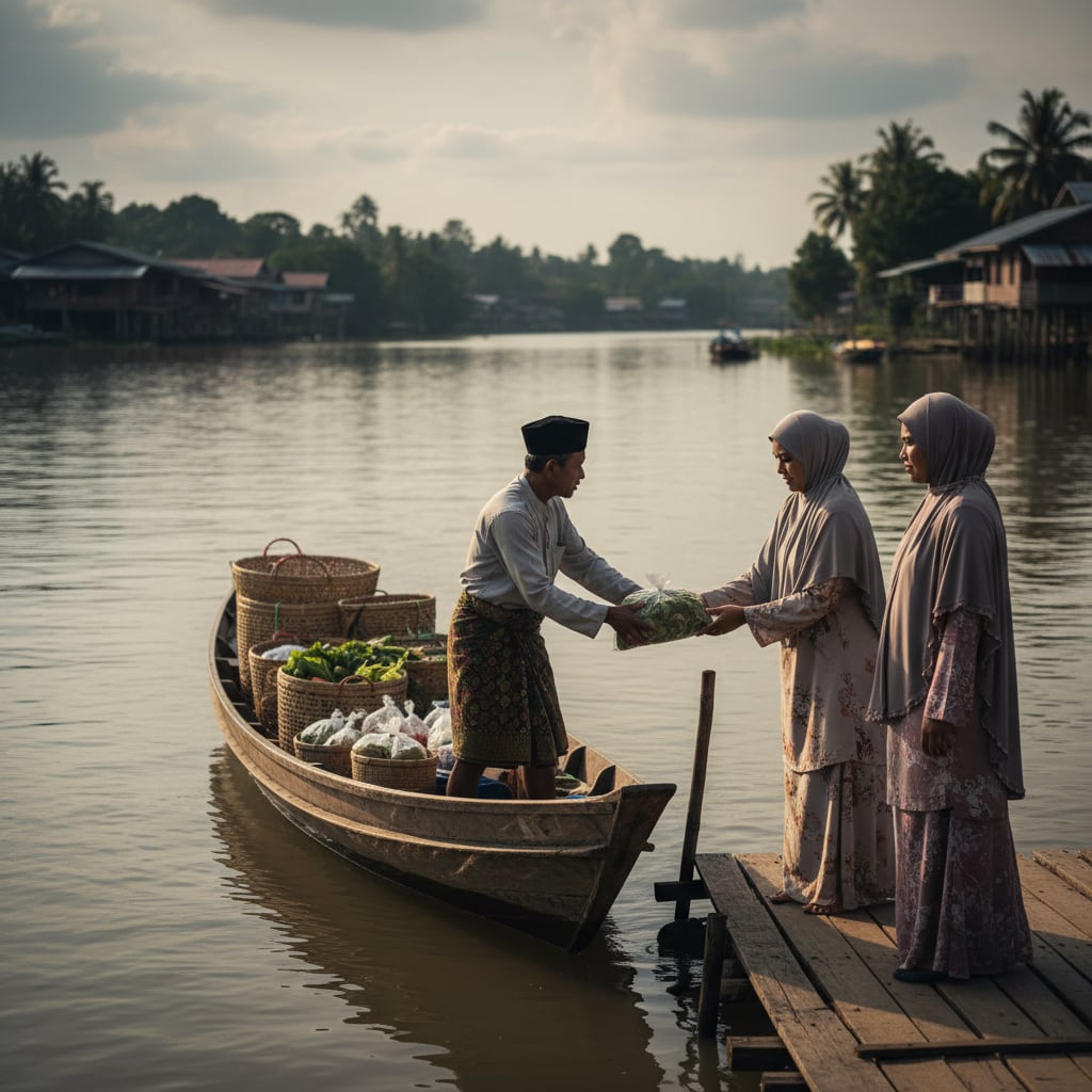 Gambar utama citer: Sungai Golok: Nadi Hidup Dua Negara, Simbol Kuat Kebudayaan "Ore Kito"