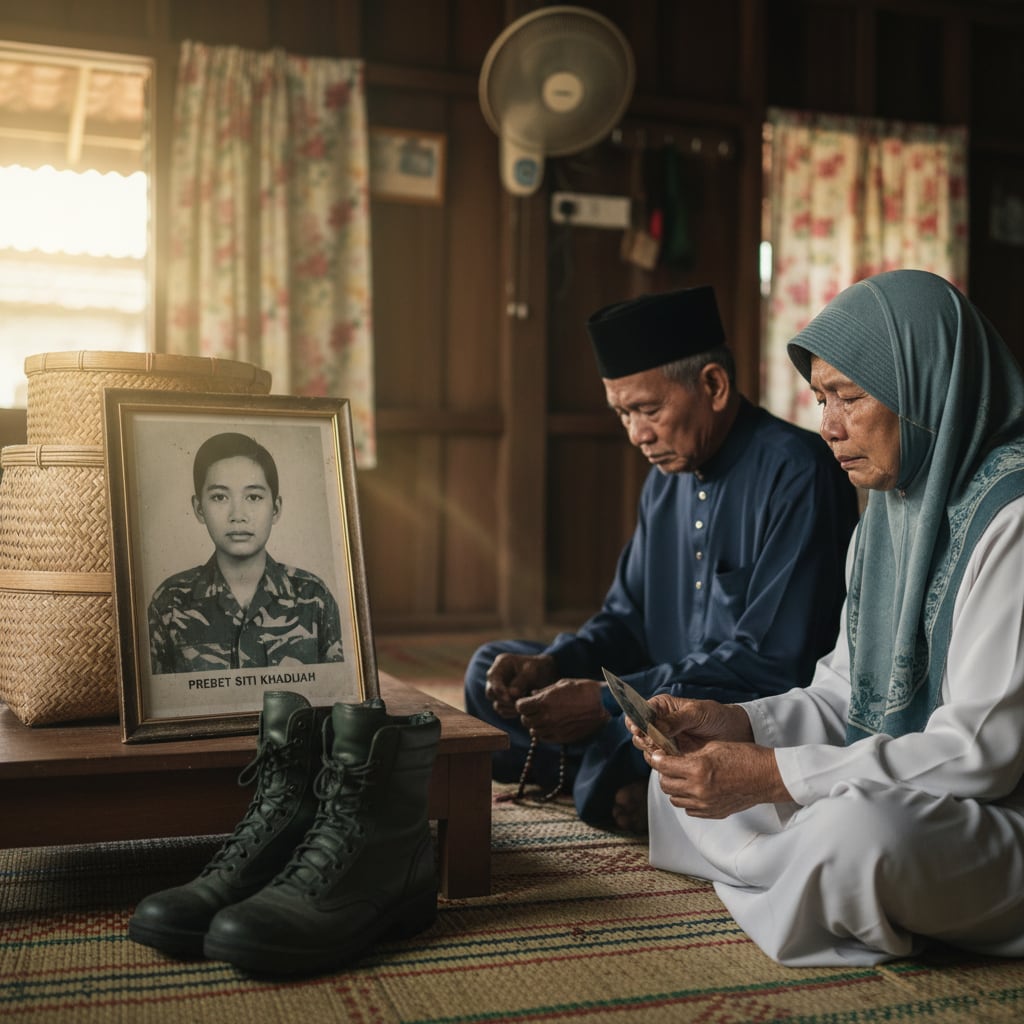 Gambar utama citer: Hasrat Prebet Siti Khadijah Jaga Ibu Bapa Tidak Kesampaian